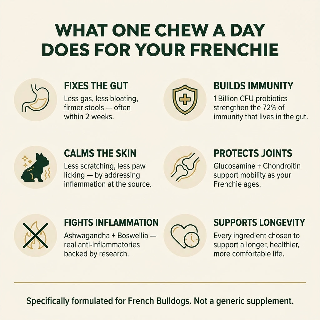 French Bulldog Longevity Chews